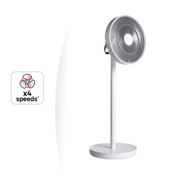  Equation Rechargeable & Foldable Pedestal  Fan 33cm 13W