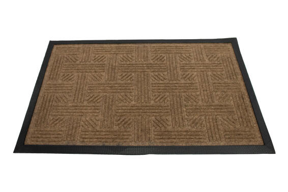 NATURAL WOVEN DESIGN DOORMAT