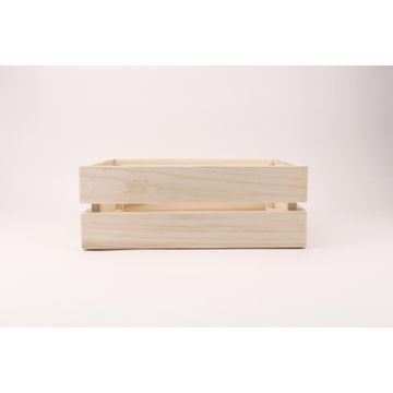 Pine crate small h13.5 x w40 x d30cm