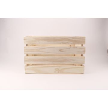Pine crate large h31 x w50 x d40cm