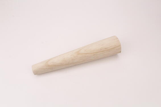 Wooden leg tapered cone H300x35x65mm woodturner
