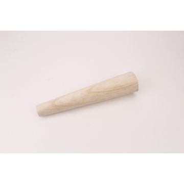 Wooden leg tapered cone H300x35x65mm woodturner