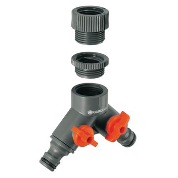 Gardena twin tap connector 939-20