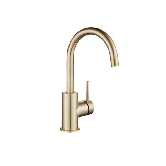Sensea Loa Basin Mixer L Brushed Brass W4.2cmxD17.4cmxH27.3cm
