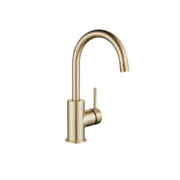 Sensea Loa Basin Mixer L Brushed Brass W4.2cmxD17.4cmxH27.3cm