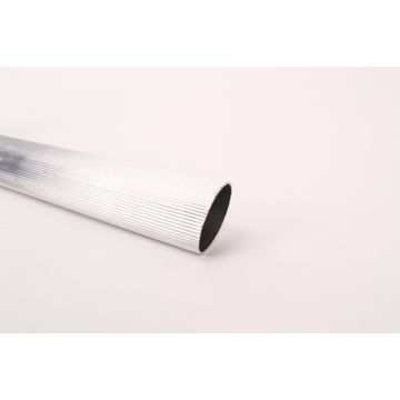 Wardrobe Hanging Rail Oval Tube W/Ends Alum D1.9xl200cm