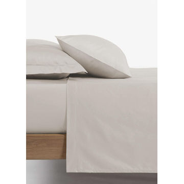 180TC FITTED SHEET QUEEN STONE 152X188CM