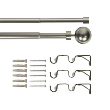 Double extendable kit ball mat nickel d16/19 160-300cm inspire