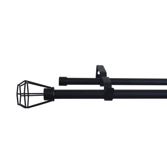 Double extendable kit fabo mat black d16/19 160-300cm inspire