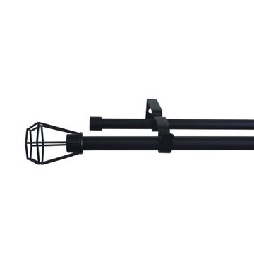Double extendable kit fabo mat black d16/19 160-300cm inspire