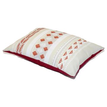 Naterial tribe polycotton rect cushion beige 180g 45x30 