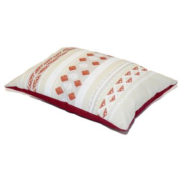 Naterial tribe polycotton rect cushion beige 180g 45x30 