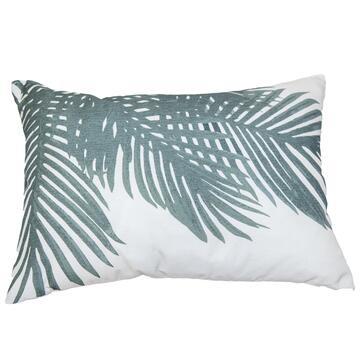 Naterial palms polycotton rect cushion cactus 180g 45x30