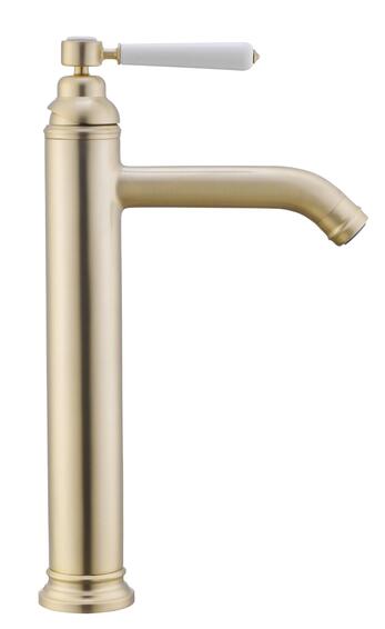 Sensea Charm High Basin Mixer XXL Brushed Brass W5.5cmxD18.5cmxH31.8cm