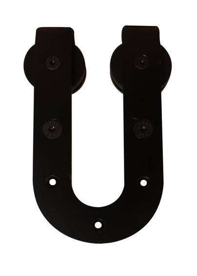 Horse Shoe Hanger Black