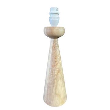 BEDSIDE LAMP POPLAR WOOD