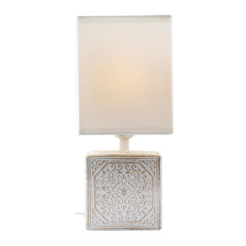 Maderia Table Lamp White