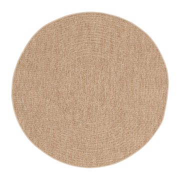 Rug indoor polypropylene beige round 120 cm varuna inspire