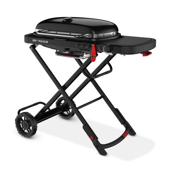 Weber Traveler Stealth Gas Braai Black