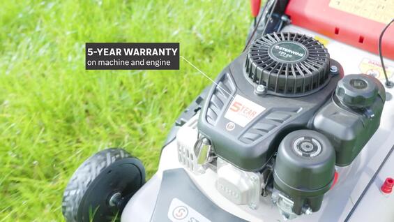 Sterwins petrol lawnmower 132cc 40cm