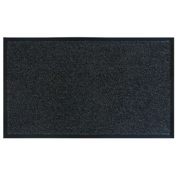 Doormat polypro gabriel dark grey 45x75cm inspire