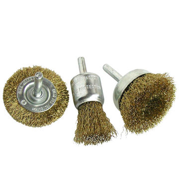 1px 3pcs steel wire brush