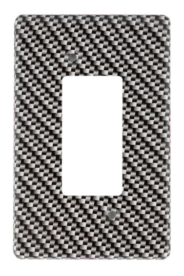 C.PLATE 2X4 SWITCH 4L CRABTREE FIBRE
