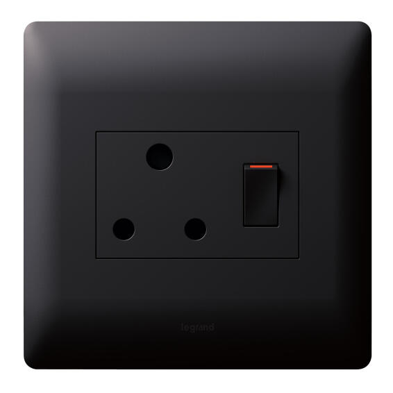 SINGLE SOCKET SWT 4X4 BLACK