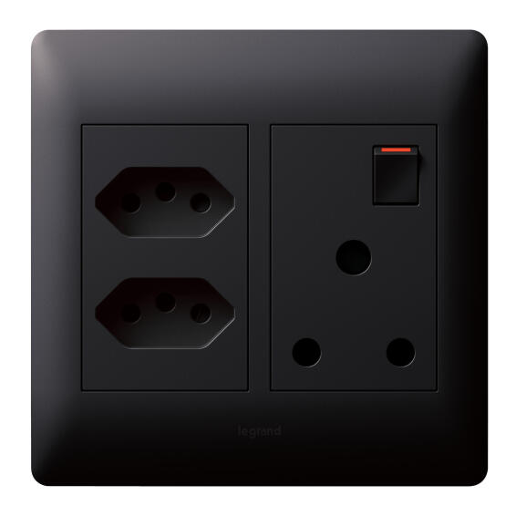 DBL SOCKET MONOBLOC RSA 4X4 BLACK