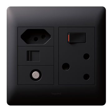 SOCKETXTVXDATA 4X4 BLACK