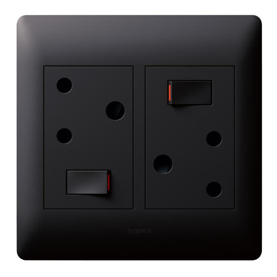 SOCKET RSA 4X4 BLACK