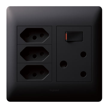 SOCKET RSAX3 4X4 BLACK