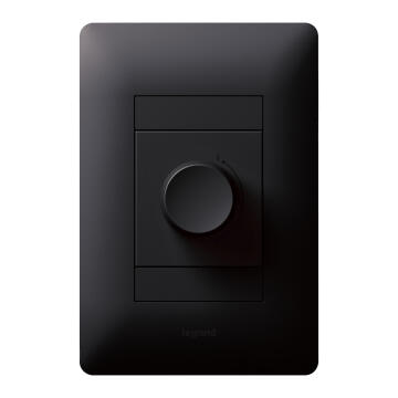 ROTARY DIMMER 300W BLACK