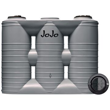 Jojo Tank Multi-Slimline Water Tank Storm Sky 2500 Litre