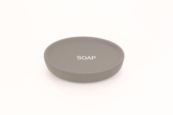 Soap dish resin SENSEA sand stone