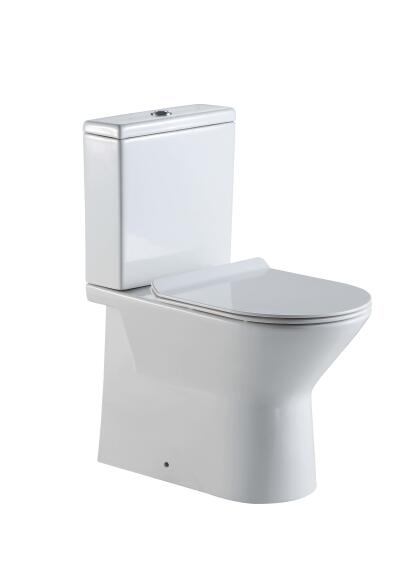 Matte Black Toilet Modern One Piece Dual Flush - Siena