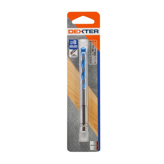 Dexter - multimaterial drill bit 8x120mm