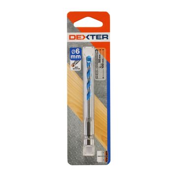Dexter - multimaterial drill bit 6x100mm