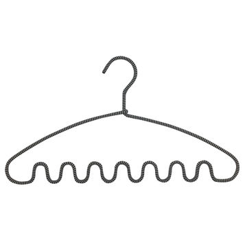Spaceo cord jewellery hanger