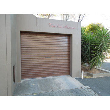 Garage door roll up 255 bronze