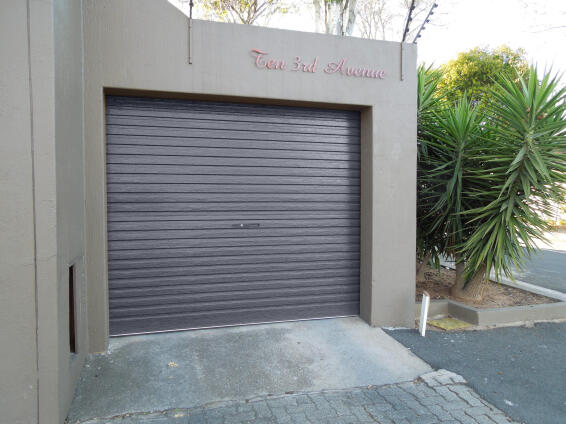 Garage door roll up 255 charcoal
