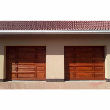 Garage door sectional timber double W4880mm x H2135mm