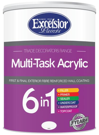 Excelsior Universal Paint 6in1 Medium Roast 5L