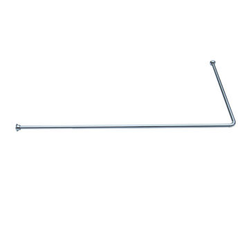 Shower corner adjustable rod chrome 80x (110-190)cm
