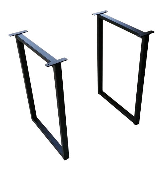 Table Legs Set Squareline Black W400 x H420mm