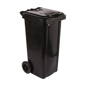 120L WHEELIE BIN BLACK