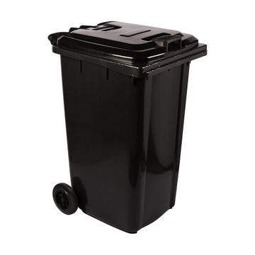 240L WHEELIE BIN BLACK