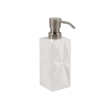 Soap dispenser diamond white