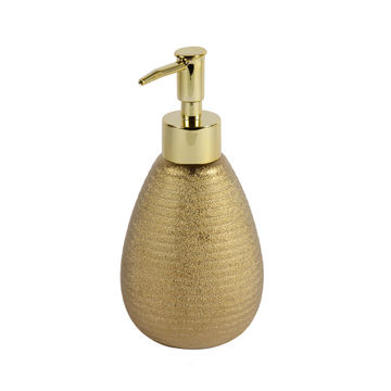 Sensea iris soap dispenser gold