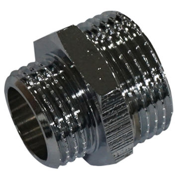 SCREWED NIPPLE RED/INC BRASS EQ MM 1/2